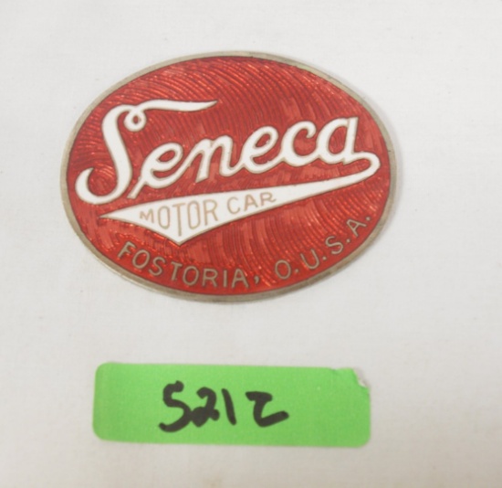 Seneca Motorcar Radiator Badge