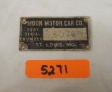 Moon Serial Number Plate