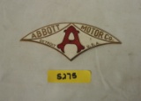 Abbott Motor Co. Radiator Badge