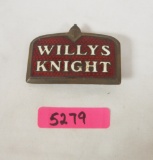 Willys Knight Radiator Badge