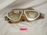 Resistal Leather driving goggles