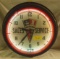 Hudson Sales and Service Neon Clock (works)