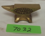 Moyer Brass Comp. Anvil (sample) Tiffin, Ohio