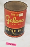 Galena motor oil (round quart) Full â€“ metal