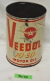 Veedall motor oil (round quart) â€“ metal