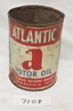 Atlantic motor oil (round quart) â€“ metal