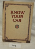 Socony Know Your Car â€“ Booklet