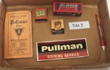 Hi-Speed and Pullman match books, Hi-Speed Spark Plug