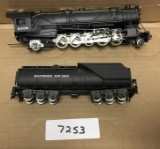 H.O. Scale Engine #6206 and Coal tender Baltimore and Ohio