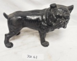 Cast Iron Bulldog Bank â€“ black color