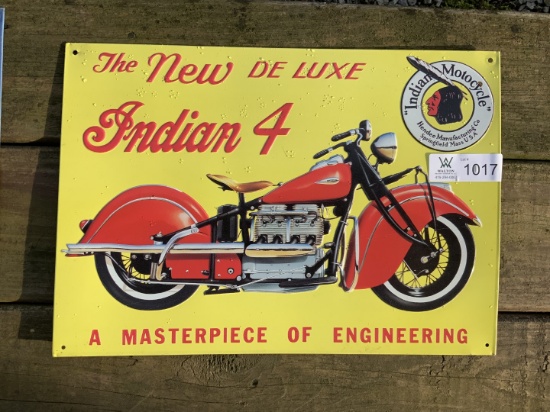 Indian 4 Sign