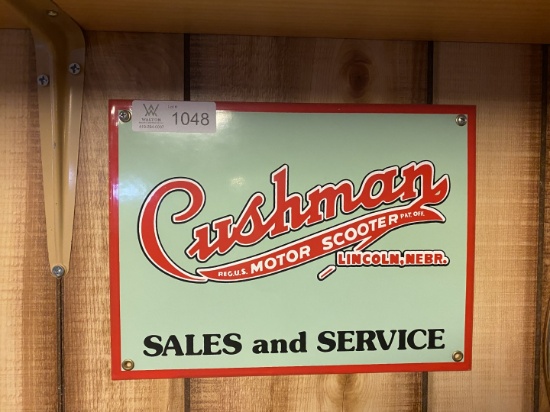 Cushman Motor  Sign