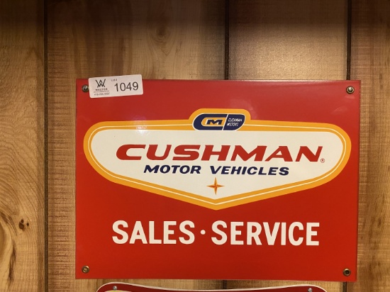 Cushman  Sales & Service Sign