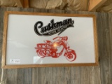 Cushman Sign 26.5 x 15.5