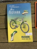 Monark Bicycle Sign