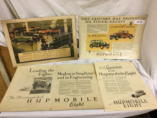 (4) Hupmobile 1927-1928 ads