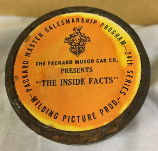Packard Salesman Program â€“ â€œThe Inside Factsâ€ Film and 16â€ Record