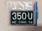 Ohio 1956 Motorcycle Plate