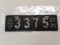 Ohio 1929 Motorcycle Plate