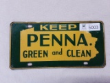 Keep Penna. Green and Clean Plate