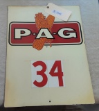 P.A.G. Seed Sign Pressboard