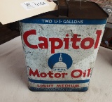 Capitol Motor Oil 2 gal Can