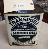 Transport Motor oil 2 gal Can