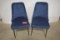 Dark Blue Velvet Chairs