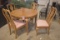 Oak Table w/4 chairs