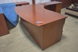 Office Desk w/return and matching book shelf