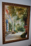 Framed Artwork Atrium Scene