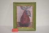 Red Pear Painting