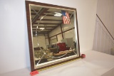 Ethan Allen Wood Framed Mirror