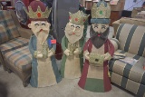 Three Wisemen Christmas Figures