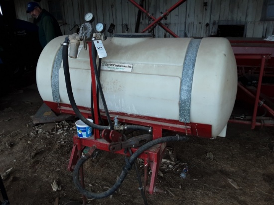 Kuker 200 gallon mounted sprayer 26ft boom