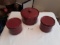 Longaberger Pottery - Red