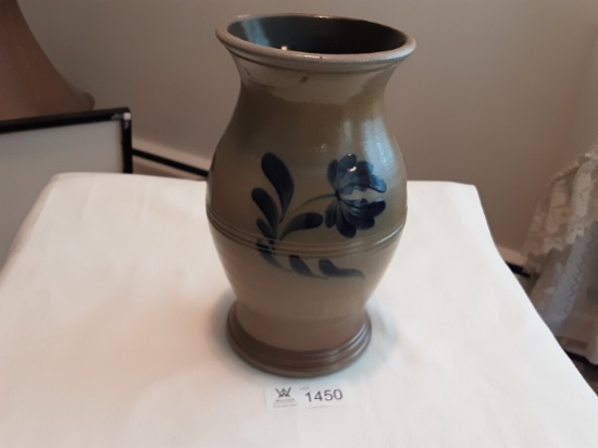 Rowe Pottery Vase repaired 11.25"