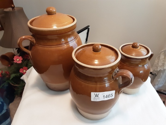 Rowe Pottery Canister Set