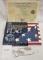 3X5 U.S. Flag (flown over Al Asad, Iraq. 11th May 2006) w/certificate and dog Tags