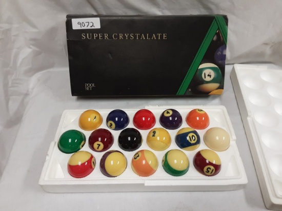 Super Crystalate Pool Bal Set