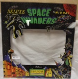 Space Invaders Delux (video game) plexiglass