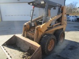 Case 1840 Loader with Bucket