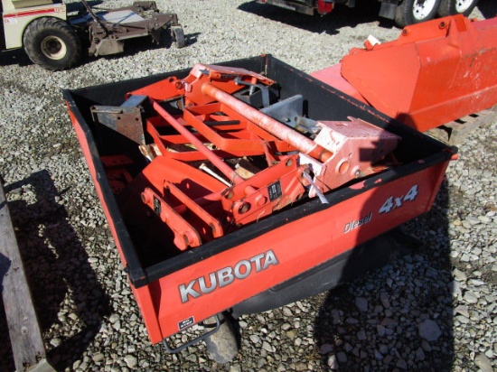 Kubota Quick Attach Accessories with Dumpbed