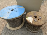 (2) Wire Cable Spools