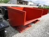 Standard Duty 3 Cubic Yard Self Dumping Hopper (4000 lb. capacity)
