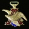 AN ANHEUSER BUSCH PRE-PROHIBITION ENAMELED FOB