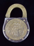 EAGLE LOCK 1904 WORLD'S FAIR ADVERTISING PADLOCK