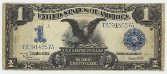 1899 ONE DOLLAR BLACK EAGLE SILVER CERTIFICATE