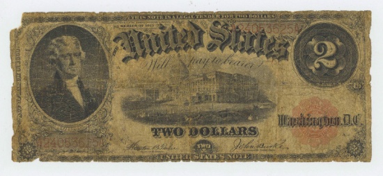 1917 TWO DOLLAR LEGAL TENDER NOTE