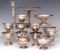 AN ESTATE LOT OF STERLING SILVER HOLLOWWARE